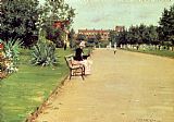 William Merritt Chase The Park painting